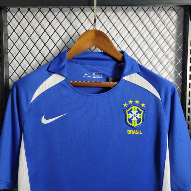 Camisa Brasil Reserva 2002 - Versão retro