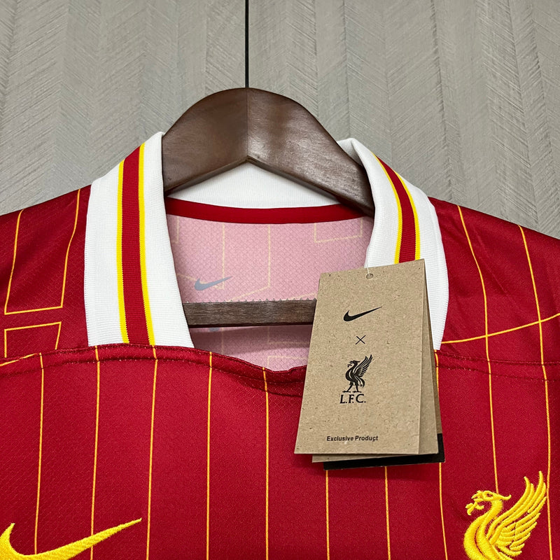 Camisa Liverpool Titular 24/25 - Versão Torcedor - Lançamento