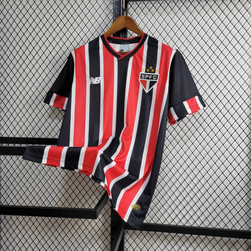 Camisa São Paulo Reserva 24/25 - Torcedor Masculina - Lançamento