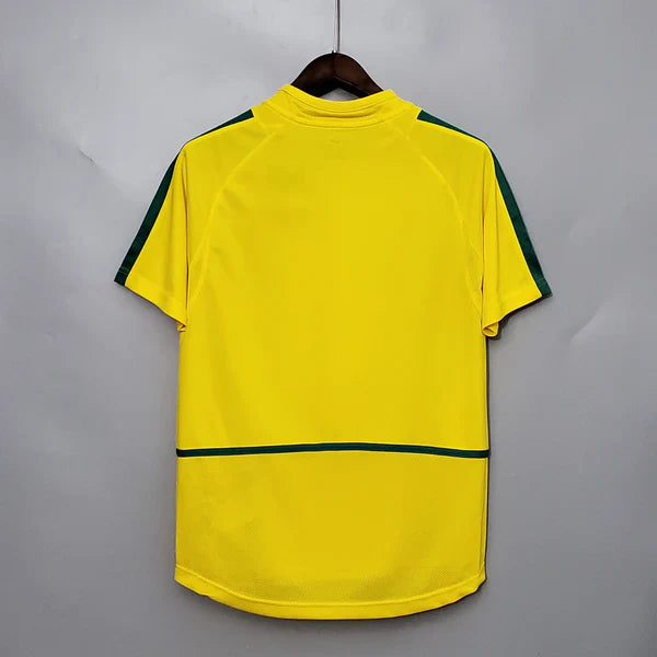 Camisa Brasil Titular 2002 - Versão retro