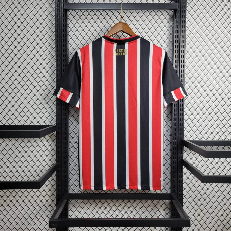 Camisa São Paulo Reserva 24/25 - Torcedor Masculina - Lançamento