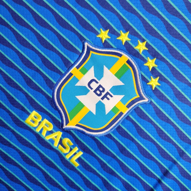 Camisa Brasil Reserva 24/25 - Versão Torcedor - Lançamento